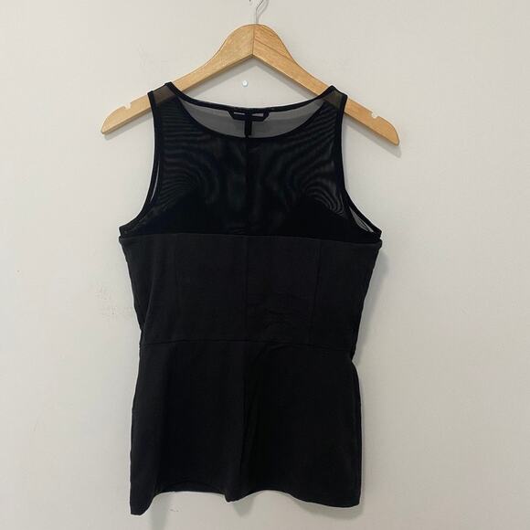 Victoria's Secret Black Mesh Workout Tank Size Small - Picture 5 of 5